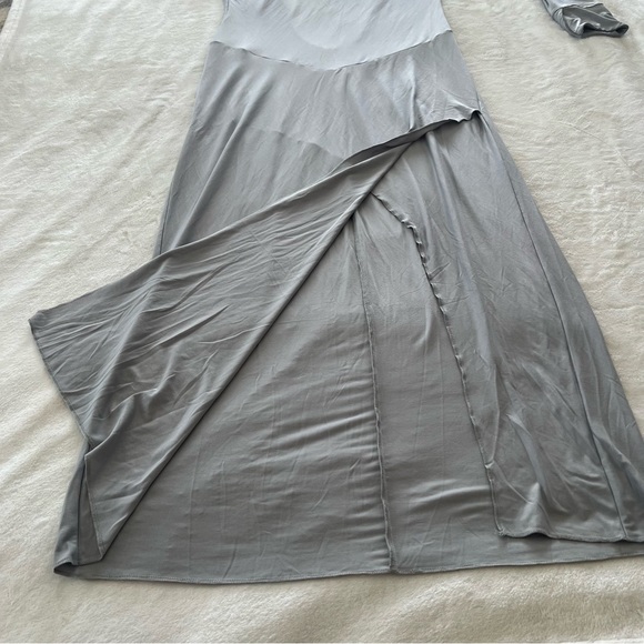 We Are HAH Southern Lady Dress in Silver Blue - Picture 7 of 10